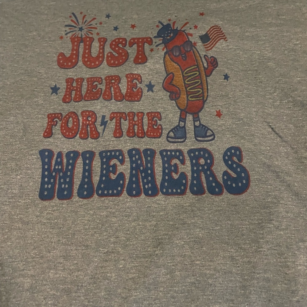 Patriotic women’s T shirt size large